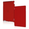 Incipio iPad 2 Smart Feather - Back Cover Only - Ultralight Hard Shell Case - Red