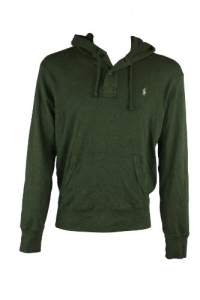 Polo by Ralph Lauren Mens Olive Green Logo Hoodie Sweatshirt M Polo by Ralph Lauren Mens Olive Green Logo Hoodie Sweatshirt M