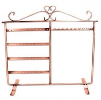 12w Table Top Copper Color Necklace and Earring Holder / Earring Organizer / Earring Stand / Earring Tree 12w Table Top Copper Color Necklace and Earring Holder / Earring Organizer / Earring Stand / Earring Tree