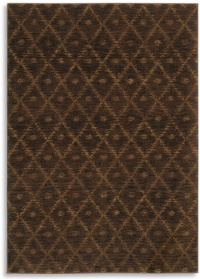 Woven Impressions Diamond Ikat Expresso Rug Size: Runner 2'6 x 12'