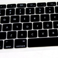 Silicone Keyboard Cover for Apple MacBook Pro 13-15 inches Black Silicone Keyboard Cover for Apple MacBook Pro 13-15 inches Black