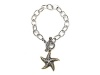 Star Charm Sterling Silver Bracelet by Effy Collection LIFETIME WARRANTY