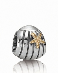 Keep beachy memories alive with PANDORA's beautiful seashell charm in sterling silver and 14K gold. Keep beachy memories alive with PANDORA's beautiful seashell charm in sterling silver and 14K gold.
