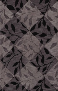 Dalyn Rugs Studio Sd 21 3-Feet 6-Inch by 5-Feet 6-Inch Area Rug, Black Dalyn Rugs Studio Sd 21 3-Feet 6-Inch by 5-Feet 6-Inch Area Rug, Black