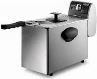 DeLonghi D14427DZ Dual-Zone Deep Fryer, Stainless Steel DeLonghi D14427DZ Dual-Zone Deep Fryer, Stainless Steel