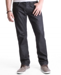 Give your denim a modern edge with these slim-fit jeans from Royal Premium Denim. Give your denim a modern edge with these slim-fit jeans from Royal Premium Denim.