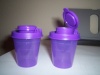 Tupperware Midget Salt & Pepper Shaker NEW Rare Purple