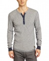 Lucky Brand Mens Men's Twisted Slub Henley