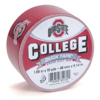 Duck Brand 240560 Ohio State University College Logo Duct Tape, 1.88-Inch by 10 Yards, Single Roll Duck Brand 240560 Ohio State University College Logo Duct Tape, 1.88-Inch by 10 Yards, Single Roll