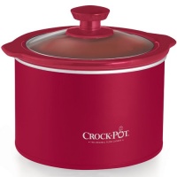 Crock-Pot SCR151R 1-1/2-Quart Round Manual Slow Cooker, Red