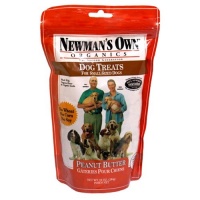 Newman's Own Organics Dog Treats for Small Sized Dogs, Peanut Butter, 10-Ounce Bags (Pack of 6) Newman's Own Organics Dog Treats for Small Sized Dogs, Peanut Butter, 10-Ounce Bags (Pack of 6)