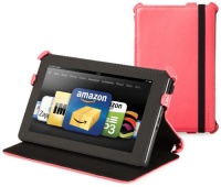 Kindle Fire Genuine Leather Cover by Marware, Pink (does not fit Kindle Fire HD) Kindle Fire Genuine Leather Cover by Marware, Pink (does not fit Kindle Fire HD)