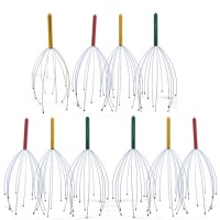 Head Neck Scalp Massager | Pack of 10 Colors Vary| Provides Deep Relaxation, Perfect For Everyone! |Seeking Health Head Neck Scalp Massager | Pack of 10 Colors Vary| Provides Deep Relaxation, Perfect For Everyone! |Seeking Health