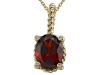 Genuine Garnet Pendant by Effy Collection® in 14 kt Yellow Gold LIFETIME WARRANTY