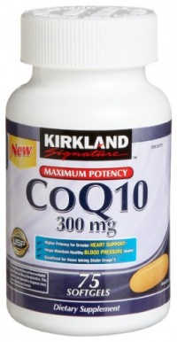 Kirkland Signature Maximum Potency CoQ10 (300 mg), 75-Count Softgels Kirkland Signature Maximum Potency CoQ10 (300 mg), 75-Count Softgels