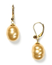 Reinvigorated man-made pearls turn a classic style to contemporary. Designed on Euro-wire posts. For pierced ears. Reinvigorated man-made pearls turn a classic style to contemporary. Designed on Euro-wire posts. For pierced ears.