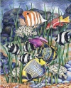 Royal and Langnickel Colour By Number Pencil, Tropical Fish