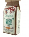 Bob's Red Mill Organic Unbl White Flour, 5-Pound (Pack of 4)