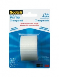 Scotch 2105-CD Transparent High Performance Duct Tape, 5-Yards, Clear Scotch 2105-CD Transparent High Performance Duct Tape, 5-Yards, Clear