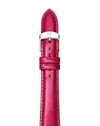 Put on the shades with this watch strap from Michele. Crafted from leather, it's a bright way to put a new-season spin on your favorite timepiece. Put on the shades with this watch strap from Michele. Crafted from leather, it's a bright way to put a new-season spin on your favorite timepiece.