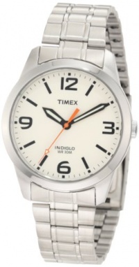 Timex Men's T2N635 Weekender Classic Casual Cream Dial Bracelet Watch Timex Men's T2N635 Weekender Classic Casual Cream Dial Bracelet Watch