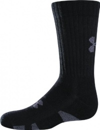 Under Armour HeatGear® 3-Pack Youth Crew Socks Under Armour HeatGear® 3-Pack Youth Crew Socks