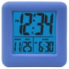 Equity by La Crosse 70905 Soft Blue Cube LCD Alarm Clock