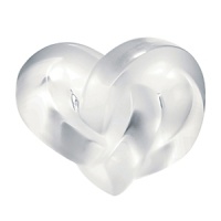 A lovely way to mark a special occasion, this crystal paperweight is stunning on a desk or bookshelf.