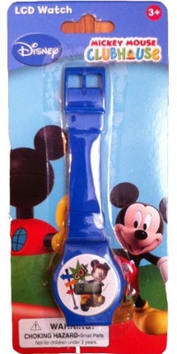 Disney LCD Blue Mickey Mouse Clubhouse Digital Watch for Children