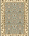 Safavieh LNH312B Lyndhurst Collection Area Rug, 6-Feet by 9-Feet, Light Blue and Ivory