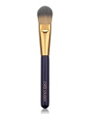 The ultimate foundation brush for a flawless finish every time. Provides smooth, even application. Special design makes blending easy and gives you a natural, seamless look. Perfect for use with liquid or cream foundation. To apply liquid foundation, pour a small amount onto back of hand. Sweep brush across foundation and apply with downward strokes. All Estée Lauder brushes are composed of the finest quality materials and are designed to ensure the highest level of makeup artistry. 