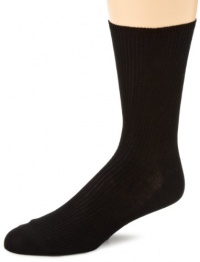 Calvin Klein Men's 3 Pack Non Binding Dress Socks, Black, 7-12