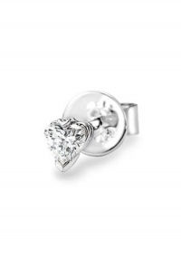 Love - Diamond And 18K White Gold Earrings Love - Diamond And 18K White Gold Earrings