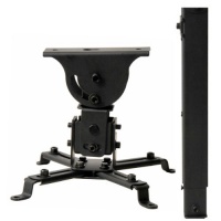 VideoSecu Universal LCD/DLP Projector Vaulted Ceiling Mount Bracket with 22.4-Inch Extension Pole - Black 1C9 VideoSecu Universal LCD/DLP Projector Vaulted Ceiling Mount Bracket with 22.4-Inch Extension Pole - Black 1C9