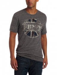 Lucky Brand Men's Triumph Shield Graphic V-Neck Tee Lucky Brand Men's Triumph Shield Graphic V-Neck Tee