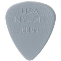 Dunlop Nylon Standard Picks, Grey .60mm Dunlop Nylon Standard Picks, Grey .60mm