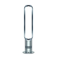 Dyson's AM02 Tower Fan is designed to cool larger areas. Featuring patented Air Multiplier™ technology, it generates powerful airflow and velocity. No fast-spinning blades mean smooth airflow and it is safe to use around children and pets. No dusty grilles or blades also make it easy to clean. AM02 has an energy-efficient brushless motor. Curved and magnetized remote stores neatly on top of the machine. Dyson's AM02 Tower Fan is designed to cool larger areas. Featuring patented Air Multiplier™ technology, it generates powerful airflow and velocity. No fast-spinning blades mean smooth airflow and it is safe to use around children and pets. No dusty grilles or blades also make it easy to clean. AM02 has an energy-efficient brushless motor. Curved and magnetized remote stores neatly on top of the machine.