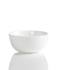 Set 5-star standards for your table with this sleek breakfast bowl from Hotel Collection. Balancing a delicate look and exceptional durability, the translucent Bone China collection of dinnerware and dishes is designed to cater virtually any occasion. Set 5-star standards for your table with this sleek breakfast bowl from Hotel Collection. Balancing a delicate look and exceptional durability, the translucent Bone China collection of dinnerware and dishes is designed to cater virtually any occasion.