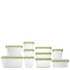 OXO Good Grips 20-Piece LockTop Container Set with Green Lids