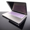 TopCase® METALLIC PURPLE Keyboard Silicone Cover Skin for Macbook Pro 13 15 17 with or without Retina Display + TOPCASE® Logo Mouse Pad