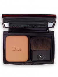 Get a golden glow instantly with Dior's new skin-loving smoothing bronzer. Smoothes instantly and fills in fine lines for a firmer look and better moisturized and protected skin. Helps prevent dark spots and protect from sun-related aging. Feels moist and soothing on the skin, not dry and powdery. Fortified with active skincare ingredients and SPF 25 protection from UV rays. In 4 sunkissed shades complete with brush, in a luxurious portable compact. Get a golden glow instantly with Dior's new skin-loving smoothing bronzer. Smoothes instantly and fills in fine lines for a firmer look and better moisturized and protected skin. Helps prevent dark spots and protect from sun-related aging. Feels moist and soothing on the skin, not dry and powdery. Fortified with active skincare ingredients and SPF 25 protection from UV rays. In 4 sunkissed shades complete with brush, in a luxurious portable compact.