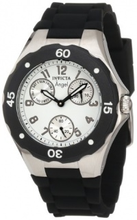 Invicta Women's 0733 Angel Collection Black Polyurethane Watch Invicta Women's 0733 Angel Collection Black Polyurethane Watch