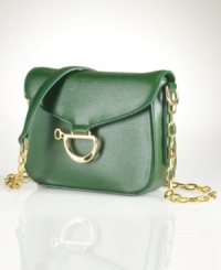 Shoulder this chic silhouette from Lauren Ralph Lauren and go from deskside to date night in a snap. Sumptuous, textured leather blends modern polish and heritage panache with sleek hardware, while the surprisingly spacious interior stows wallet, phone, keys and makeup. Shoulder this chic silhouette from Lauren Ralph Lauren and go from deskside to date night in a snap. Sumptuous, textured leather blends modern polish and heritage panache with sleek hardware, while the surprisingly spacious interior stows wallet, phone, keys and makeup.