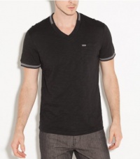 G by GUESS Colbert V-Neck Top, JET BLACK (LARGE) G by GUESS Colbert V-Neck Top, JET BLACK (LARGE)