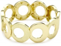 Anne Klein Gold-Tone plated Circular Stretch Bracelet Anne Klein Gold-Tone plated Circular Stretch Bracelet