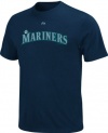 Seattle Mariners Official Wordmark Short Sleeve T-Shirt