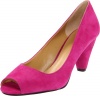 Nine West Women's Fallhard Peep-Toe Pump