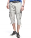 Cargos get a streetwise new look with this calf-length style from Bar III.