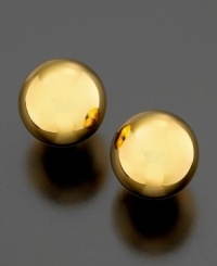 Make every outfit just a little more special with these gleaming stud earrings by Lauren by Ralph Lauren crafted in goldtone mixed metal. Make every outfit just a little more special with these gleaming stud earrings by Lauren by Ralph Lauren crafted in goldtone mixed metal.