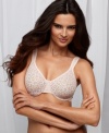 The beauty is in the details. This luxurious Olga's Christina bra features a beautiful scrolling pattern. Style #55090